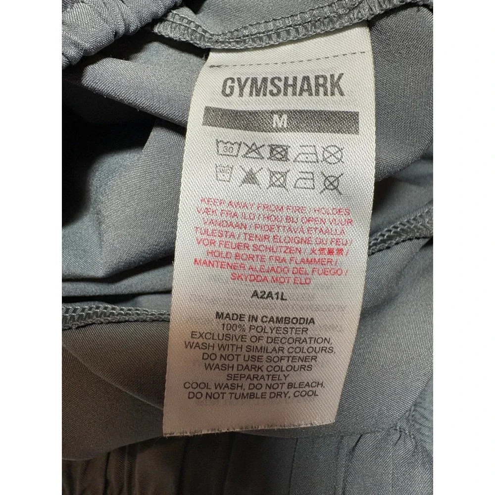 Gymshark Arrival Shorts Mens Medium Grey Athletic Gym Training Pockets A2A1L